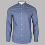Farah Brewer Slim Fit Oxford Shirt Battleship Blue