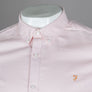 Farah Brewer Slim Fit Oxford Shirt Pink