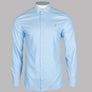 Farah Brewer Slim Fit Oxford Shirt Sky Blue