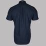 Farah Brewer Slim Fit S/S Oxford Shirt Navy