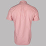 Farah Brewer Slim Fit S/S Oxford Shirt Pink Rose