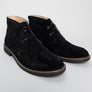 Farah Briggs Suede Desert Boots Black Mono
