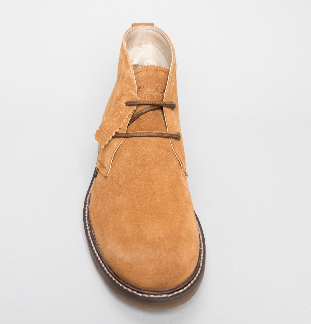 Mens tan suede hot sale desert boots