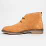 Farah Briggs Suede Desert Boots Tan Brown