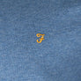 Farah Danny S/S T-Shirt Dark Denim Marl