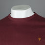 Farah Danny S/S T-Shirt Farah Red Marl