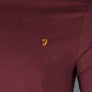 Farah Danny S/S T-Shirt Farah Red Marl