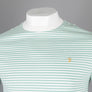 Farah Daytona Striped T-Shirt Jade Green