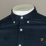 Farah Fontella Slim Fit Cord Shirt True Navy