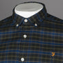 Farah Fraser Check Shirt Evergreen