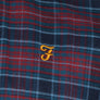 Farah Fraser Check Shirt Navy