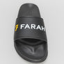 Farah Graford Slides Black