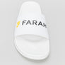 Farah Graford Slides White