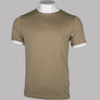 Farah Groves Ringer T-Shirt Beige