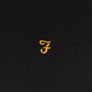 Farah Groves Ringer T-Shirt Black