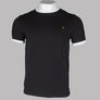 Farah Groves Ringer T-Shirt Black