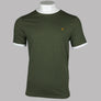 Farah Groves Ringer T-Shirt Evergreen Marl