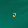 Farah Groves Ringer T-Shirt Green Haze