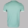 Farah Groves Ringer T-Shirt Jade Green