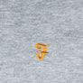 Farah Groves Ringer T-Shirt Light Grey Marl