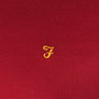 Farah Groves Ringer T-Shirt Vermillion