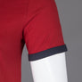 Farah Groves Ringer T-Shirt Vermillion
