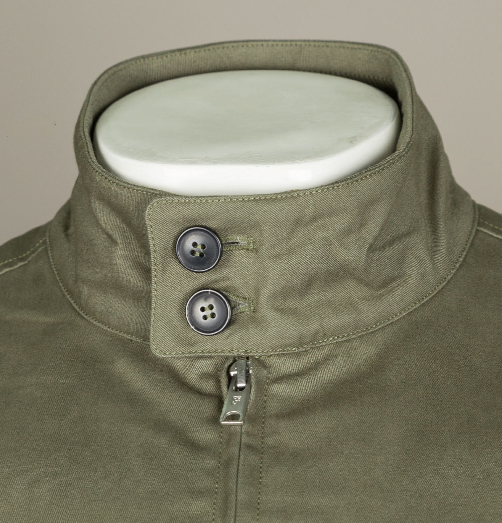 Farah Hardy Harrington Jacket Vintage Green