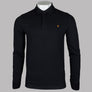 Farah Haslam Slim Fit LS Polo Shirt Black