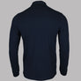 Farah Haslam Slim Fit LS Polo Shirt Navy