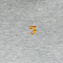 Farah Jim 1/4 Zip Sweatshirt Light Grey Marl