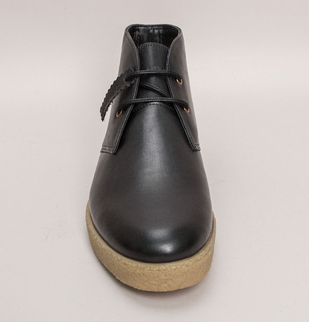 Farah Jonah Leather Desert Boots Black – Bronx Clothing