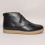 Farah Jonah Leather Desert Boots Black