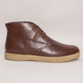 Farah Jonah Leather Desert Boots Brown