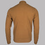 Farah Louder 1/4 Zip Sweatshirt Rich Tobacco