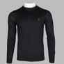 Farah Mullen Merino Wool Sweater Black