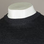 Farah Mullen Merino Wool Sweater Charcoal