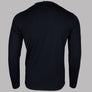 Farah Mullen Merino Wool Sweater Navy