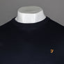 Farah Mullen Merino Wool Sweater Navy