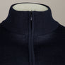 Farah Redchurch Merino Wool 1/4 Zip Jumper True Navy