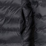 Farah Strickland Wadded Coat Black