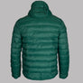 Farah Strickland Wadded Coat Emerald Green