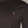 Farah Worthington LS T-Shirt Black