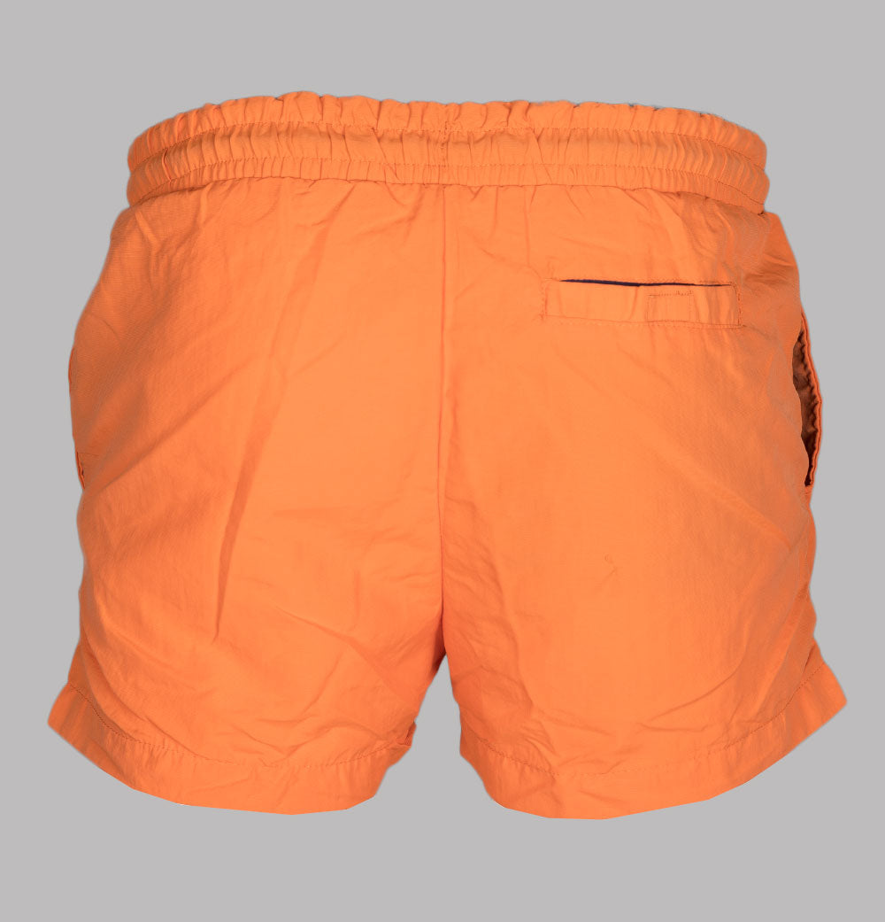 Fila shorts orange hot sale