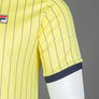 Fila Vintage BB1 Classic Striped Polo Shirt Limelight