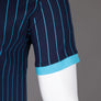 Fila Vintage BB1 Classic Striped Polo Shirt Navy
