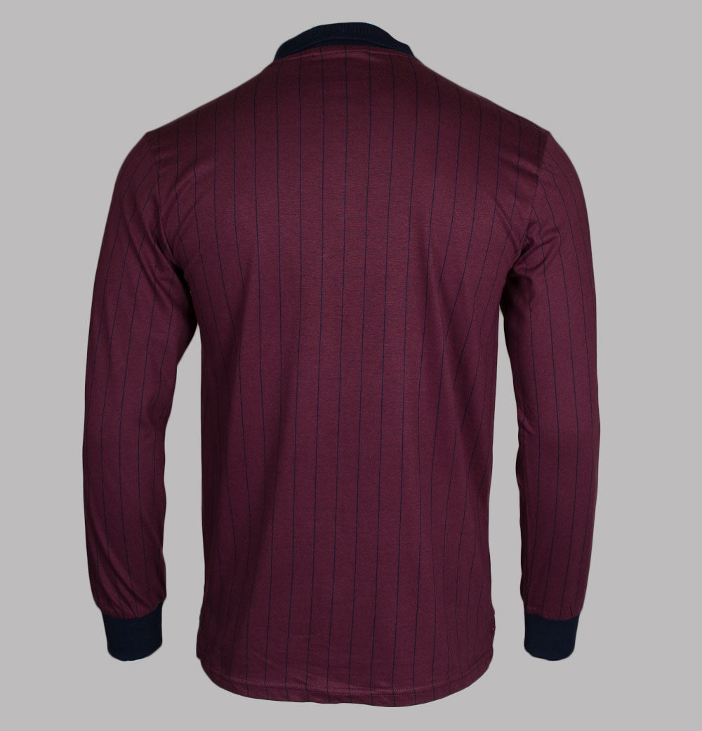 Fila burgundy shirt sale