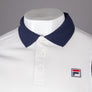 Fila Vintage Dawson Polo Shirt Egret