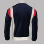 Fila Vintage Floyd Velour Track Jacket Navy