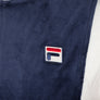 Fila Vintage Floyd Velour Track Jacket Navy