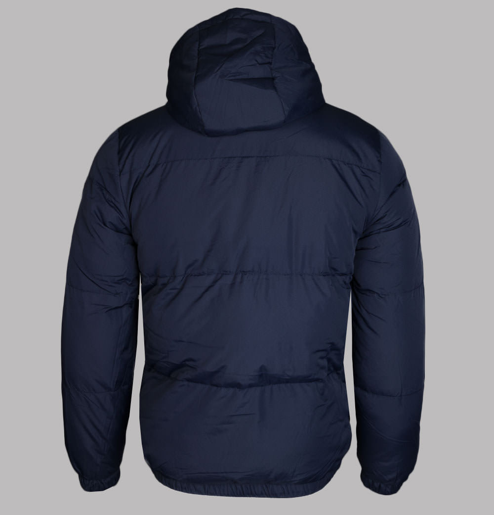 Chaqueta Fila Giovanni Puffa Hombre Negro, Azul Y Dorado